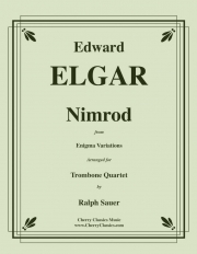 ニムロッド「エニグマ変奏曲」より（エドワード・エルガー）（トロンボーン四重奏）【Nimrod from Enigma Variations】