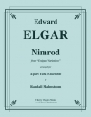 ニムロッド「エニグマ変奏曲」より（エドワード・エルガー）（ユーフォニアム＆テューバ四重奏）【Nimrod from Enigma Variations】