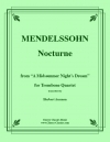 ノクターン（フェリックス・メンデルスゾーン）（トロンボーン四重奏）【Nocturne】