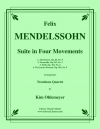 4つの楽章（フェリックス・メンデルスゾーン）（トロンボーン四重奏）【Suite in Four Movements】