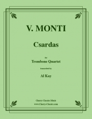 チャルダッシュ（ヴィットリオ・モンティ）（トロンボーン四重奏）【Czardas】