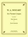 アヴェ・ヴェルム・コルプス（モーツァルト）（ユーフォニアム＆テューバ四重奏）【Ave Verum Corpus】