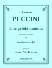 冷たい手を「ラ・ボエーム」より（ジャコモ・プッチーニ）（トロンボーン五重奏）【Che gelida manina (from La Boheme)】