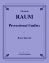 プロセショナル・ファンファーレ（エリザベス・ローム）（金管四重奏）【Processional Fanfare】