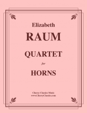四重奏曲 (エリザベス・ローム)（ホルン四重奏）【Quartet for Horns】
