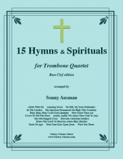 15の聖歌と霊歌（トロンボーン四重奏）【15 Hymns and Spirituals】