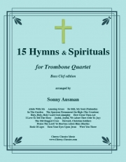 15の聖歌と霊歌（トロンボーン四重奏）【15 Hymns and Spirituals】