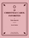 クリスマス・キャロル・25曲集（ユーフォニアム＆テューバ四重奏）【25 Christmas Carol Favorites】