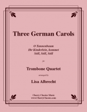 ドイツのキャロル3曲集（トロンボーン四重奏）【Three German Carols】