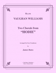 2つのコラール（レイフ・ヴォーン・ウィリアムズ）（トロンボーン四重奏）【Two Chorals from Hodie】