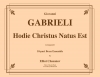 今日キリストがお生まれになった（ジョヴァンニ・ガブリエーリ）（金管十重奏）【Hodie Christus Natus Est】