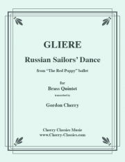ロシア水兵の踊り（レインゴリト・グリエール）（金管五重奏）【Russian Sailor's Dance】