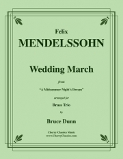 結婚行進曲 (フェリックス・メンデルスゾーン)（金管三重奏）【Wedding Marches】