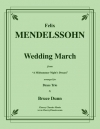 結婚行進曲 (フェリックス・メンデルスゾーン)（金管三重奏）【Wedding Marches】