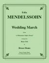 結婚行進曲 (フェリックス・メンデルスゾーン)（金管三重奏）【Wedding Marches】