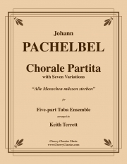 コラール・パルティータ（ヨハン・パッヘルベル）（ユーフォニアム＆テューバ五重奏）【Chorale Partita】