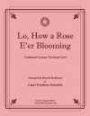 エサイの根より (ミヒャエル・プレトリウス)（トロンボーン五重奏）【Lo, how a Rose E'er Blooming】