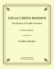 セヴィリアの理髪師（ジョアキーノ・ロッシーニ）（金管五重奏）【Barber of Seville Overture】