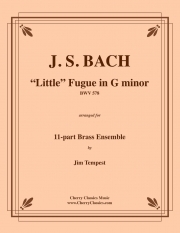 小フーガ・ト短調・BWV.578（バッハ）（金管十一重奏）【Little Fugue in G minor BWV 578】