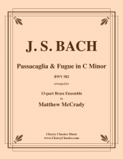 パッサカリア＆フーガ・ハ短調 （バッハ) （金管十三重奏）【Passacaglia & Fugue in C Minor】