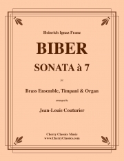 Sonata à 7  （カール・ハインリヒ・ビーバー) （金管七重奏+オルガン）