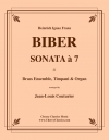 Sonata à 7  （カール・ハインリヒ・ビーバー) （金管七重奏+オルガン）