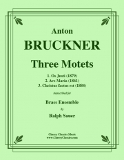 3つのモテット（アントン・ブルックナー）（金管八重奏）【Three Motets】