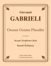 Omnes Gentes Plaudite（ジョヴァンニ・ガブリエーリ）（トロンボーン十六重奏）