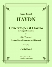 トランペット協奏曲 （フランツ・ヨーゼフ・ハイドン）（金管十重奏）【Concerto per il Clarino】