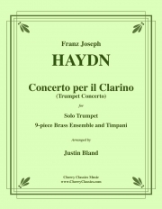 トランペット協奏曲 （フランツ・ヨーゼフ・ハイドン）（金管十重奏）【Concerto per il Clarino】