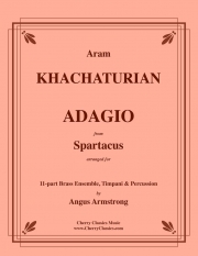 アダージョ「スパルタクス」より （アラム・ハチャトゥリアン）（金管十一重奏+打楽器）【Adagio from Spartacus】