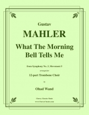 What The Morning Bell Tells Me （グスタフ・マーラー）（トロンボーン八重奏）