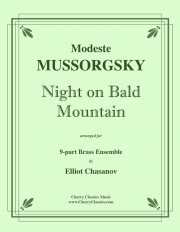 禿山の一夜（モデスト・ムソルグスキー）（金管九重奏）【Night on Bald Mountain】