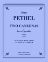 2つのカンツォーナ（スタン・ペセル）（金管十重奏）【Two Canzonas】