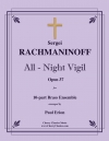 徹夜祷（セルゲイ・ラフマニノフ）（金管十重奏）【All-Night Vigil】