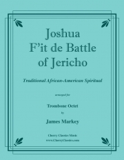 ジェリコの戦い（トロンボーン八重奏）【Joshua Fit the Battle of Jericho】