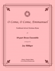 久しく待ちにし主よとく来たりて（金管十重奏+打楽器）【O Come, O Come, Emmanuel】