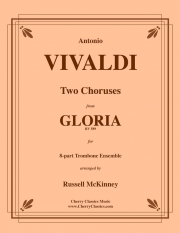 2つのコーラス「グロリア」より（アントニオ・ヴィヴァルディ）（トロンボーン八重奏）【Two Choruses from Gloria】