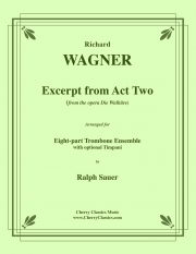 「ワルキューレ」より抜粋（リヒャルト・ワーグナー）（トロンボーン八重奏）【Die Walküre Excerpt from Act 2】