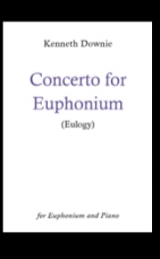ユーフォニアムのための協奏曲（ケネス・ダウニー）（ユーフォニアム+ピアノ）【Concerto for Euphonium】