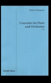 フルートのための協奏曲（ロバート・シンプソン）（フルート+ピアノ）【Concerto for Flute】