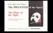 夜の音楽「オペラ座の怪人」より（アンドルー・ロイド・ウェバー）（金管バンド）【The Music of the Night】