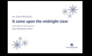 天なる神にはみ栄えあれ（金管バンド）【It came upon the midnight clear】