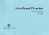 輝く日を仰ぐとき（金管バンド）【How Great Thou Art】