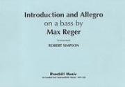 序奏とアレグロ（ロバート・シンプソン）（金管バンド）(スコアのみ）【Introduction and Allegro on a bass by Max Reger】