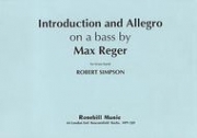 序奏とアレグロ（ロバート・シンプソン）（金管バンド）(スコアのみ）【Introduction and Allegro on a bass by Max Reger】