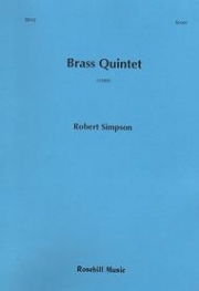 金管五重奏曲（ロバート・シンプソン）（金管五重奏）【Brass Quintet】