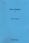 金管五重奏曲（ロバート・シンプソン）（金管五重奏）【Brass Quintet】