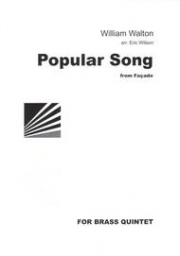 ポピュラー・ソング（ウィリアム・ウォルトン）（金管五重奏）【Popular Song】