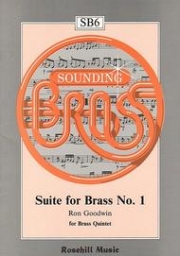 金管のための組曲・No.1（ロン・グッドウィン）（金管五重奏）【Suite for Brass No.1】